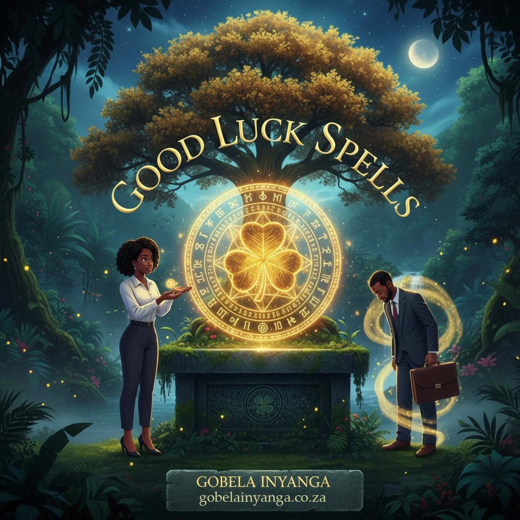 A four-leaf clover symbolizing good luck